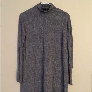 Gray Long Sleeve Dress